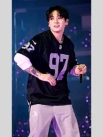 Jungkook x Raiders Las Vegas Black NFL Jersey