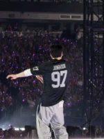 Jungkook x Raiders Las Vegas Jersey