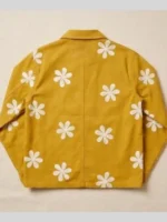 Kerri Kenney Jacket Yellow Daisy Print