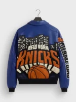 Kith Knicks 2026 Champions Leather Jacket