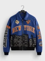 Kith for the New York Knicks 2026 Champions Leather Jacket