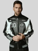 Kith x Messi x Adidas Leather Jacket