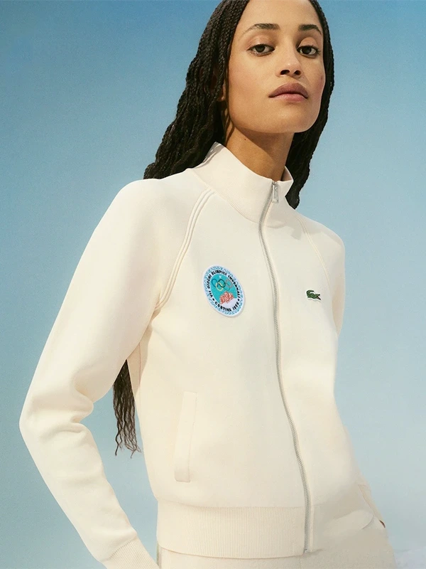 Lacoste x Olympic Heritage Cortina Zipped Jacket Lacoste x Olympic Heritage Cortina Zipped Jacket