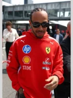 Lewis Hamilton Ferrari Red Hoodie