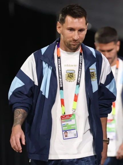 Lionel Messi Argentina EQT Track top