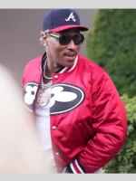 Louis Vuitton SS27 Red Future Varsity Jacket