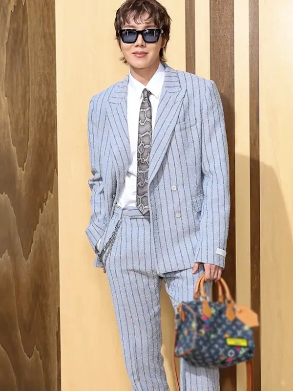 Louis Vuitton Show JHope Suit Louis Vuitton Show JHope Suit