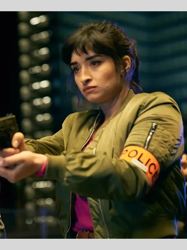 Lupin S03 Sofia Belkacem Green Jacket Lupin S03 Sofia Belkacem Green Jacket