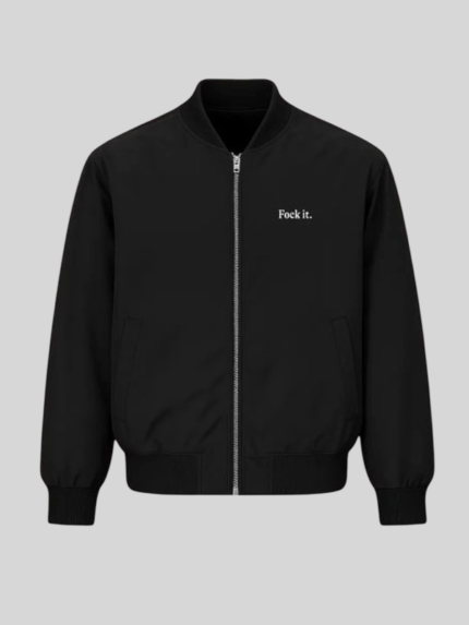Mad Lads Black Bomber Jacket
