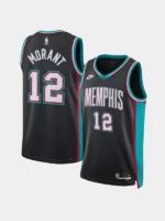 Memphis Grizzlies Ja Morant Jersey Black