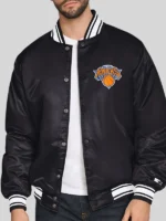 New York Knicks Starter Triangle Varsity Jacket - Image 2