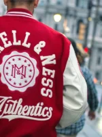 Mitchell & Ness Authentic Branded Letterman Wool Jacket