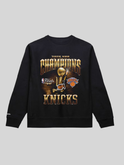 Mitchell & Ness Knicks 2026 NBA Finals Champions Crewneck Sweatshirt