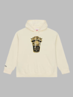 Mitchell & Ness Knicks 2026 NBA Finals Champions Gold Coffee Cup Cream Hoodie