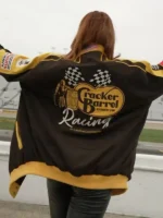 NASCAR Cup Series Cracker Barrel 400 Racing Jacket Brown
