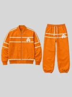 NBA Finals Timothee Chalamet Game 3 Orange Tracksuit