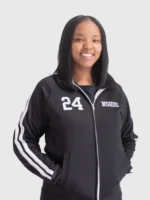 NSHSS Womens Black Full Zip Track Jacket