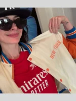 New York Anne Hathaway Knicks Jacket