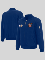 New York Knicks 2026 NBA Finals Champions Bomber Jacket