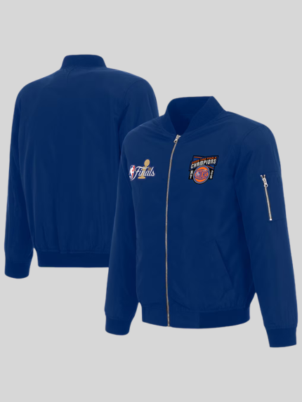 New York Knicks 2026 NBA Finals Champions Bomber Jacket