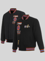 New York Knicks 2026 NBA Finals Champions Reversible Wool Jacket