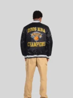 New York Knicks NBA Champions Black Embroidered Jacket