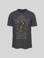 New York Knicks NBA Champions Black T-shirt 2026