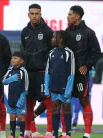Nike England 2026 Hooded Anthem Jacket Navy Blue