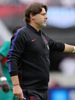 Nike Mauricio Pochettino 2026 Black Zip Coach Jacket