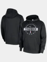 Nike Okc Thunder Hoodie Black