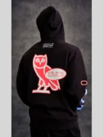 OVO Red Bull Racing Finish Line Black Fleece Hoodie