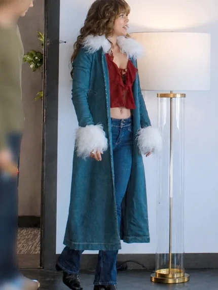 Off Campus S01 Allie Hayes Blue Coat