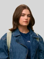 Off Campus S01 Ella Bright Blue Denim Jacket