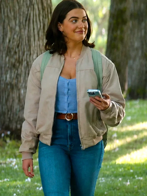 Off Campus S01 Hannah Wells Beige Jacket Off Campus S01 Hannah Wells Beige Jacket
