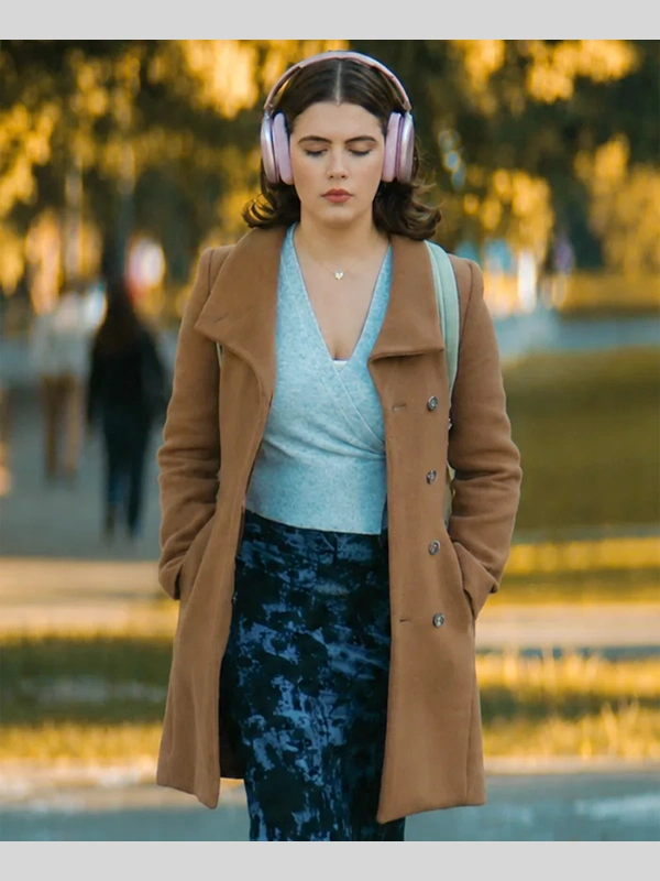 Off Campus S01 Hannah Wells Brown Coat Off Campus S01 Hannah Wells Brown Coat