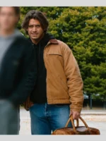Off Campus S01 John Logan Brown Jacket