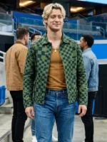 Off Campus S01 Stephen Kalyn Green Printed Jacket