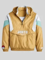 Pokémon Johto Region Starter Gold Pullover Jacket