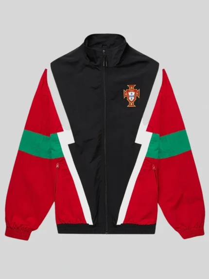 Portugal 1990 Retro Football Jacket