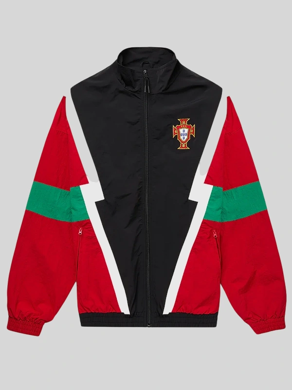 Portugal 1990 Retro Football Jacket Portugal 1990 Retro Football Jacket