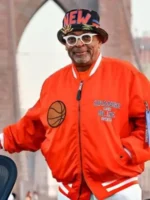 Pro Basketball Finals Spike Lee Orange Knicks Jacket 2026