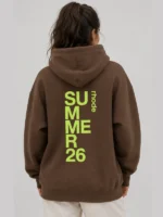 Rhode Dallas Pop Up Hoodie Brown