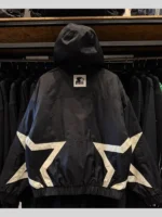 Rhude x Starter Anorak Black Hooded Jacket