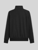 SP5DER Black Rhinestone Embellished Track Jacket