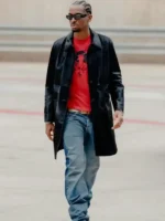 Shai San Antonio Spurs vs Oklahoma City Thunder Black Coat