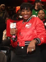 Shamea Morton Atlanta Hawks Varsity Jacket