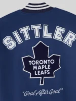 Sittler Toronto Maple Leafs Varsity Jacket Blue