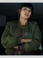 Sofia Belkacem Lupin S03 Green Jacket