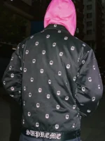 Spitfire x Supreme Work Black Jacket