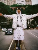 Spitfire x Supreme Work Jacket White